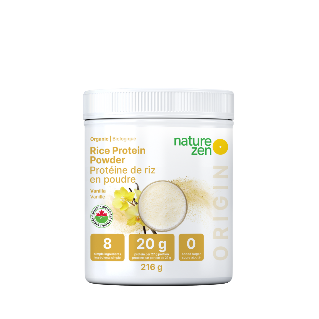 Nature Zen Origin - Organic Rice Protein Powder - Vanilla