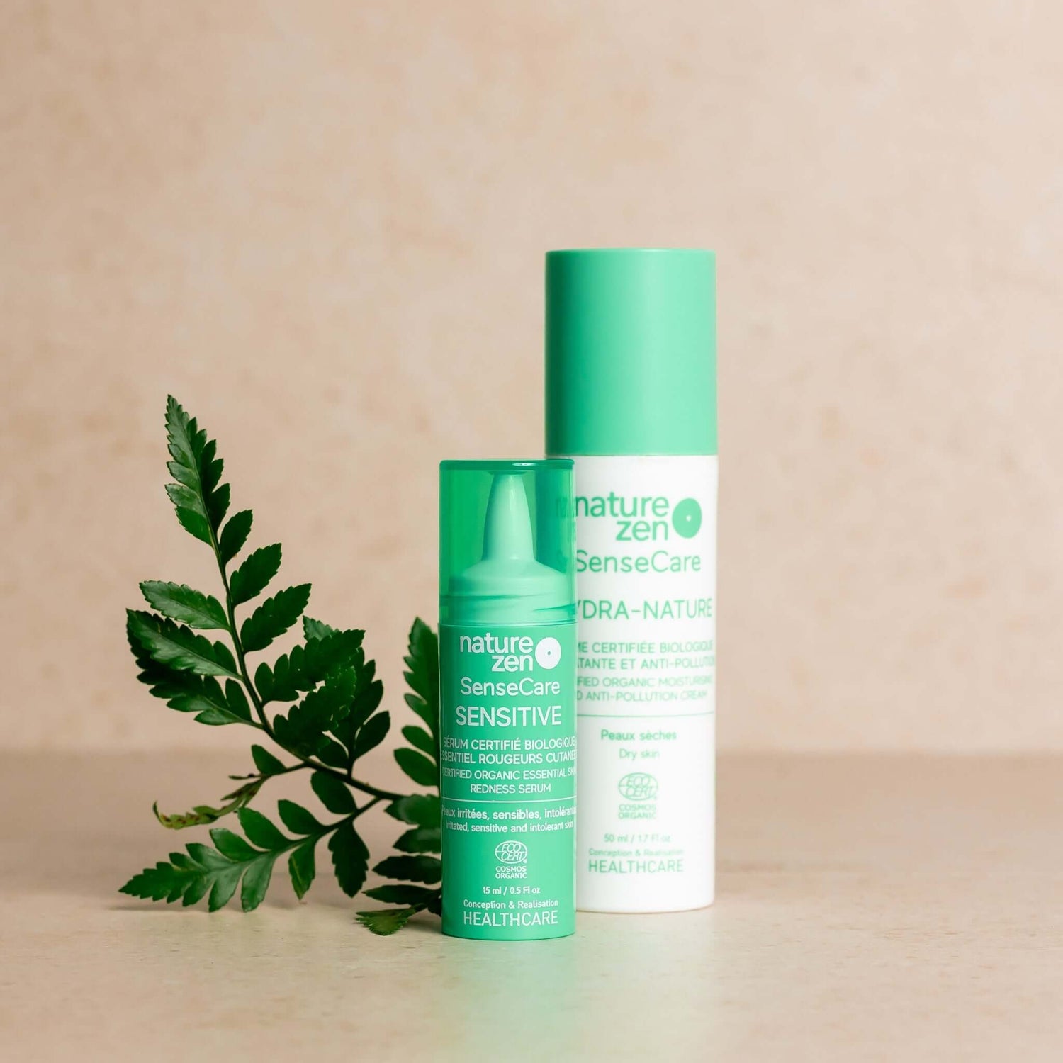 Nature Zen Sensecare Duo Sensitive Serum + Hydra Nature Moisturizer for Dry Skin duo