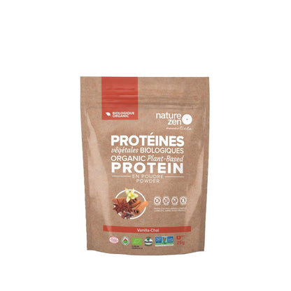 Nature Zen Essentials - Organic Vanilla Chaï Plant-Based Protein Powder (bag)