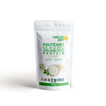 Nature Zen Origin - Organic Rice Protein Powder - Natural Velvet (bag)