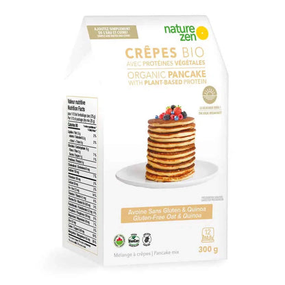 Nature Zen organic gluten-free Pancake Mix box